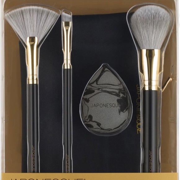 Nice Gift Option! Brush Set a 5 collection pro makeup tools Vegan Cosmetic Case - Picture 2 of 16